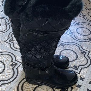 Micheal Kors Black Snow/Rain/Winter Boots